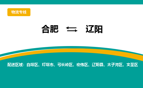 合肥到辽阳物流公司-合肥到辽阳货运公司-物流专线（今日/报价）