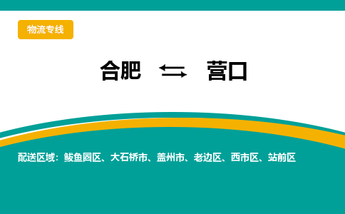 合肥到大石桥市物流公司-合肥到大石桥市专线-专人负责