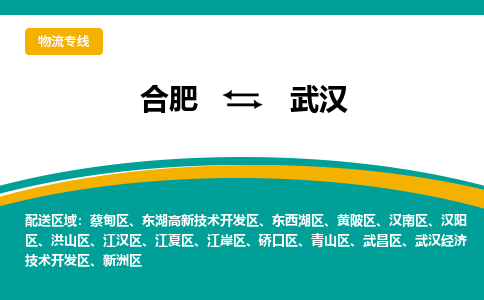 合肥到武汉物流公司-合肥到武汉货运公司-物流专线（今日/报价）