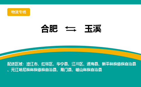 合肥到玉溪物流公司-合肥到玉溪专线-专人负责