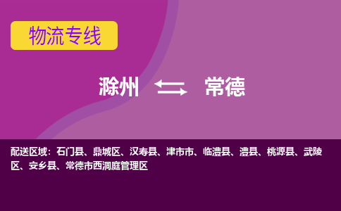 滁州到津市市物流公司-滁州到津市市物流专线-车辆实时定位