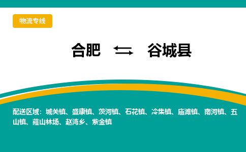 合肥到谷城县物流-合肥到谷城县物流公司-专线完美之选-