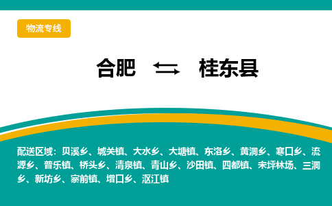 合肥到桂东县物流-合肥到桂东县物流公司-专线完美之选-