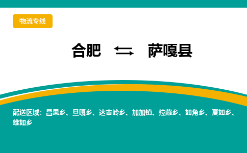 合肥到萨嘎县物流公司-合肥到萨嘎县专线-专人负责