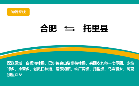 合肥到托里县物流公司-合肥到托里县专线-专人负责